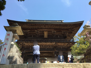 筑波山神社の門