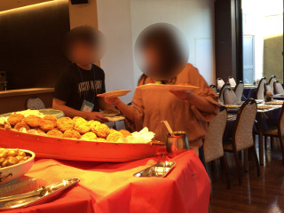 婚活バスツアー・昼食