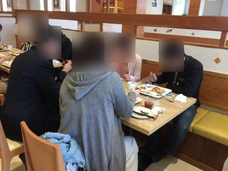 婚活ﾂｱｰ昼食