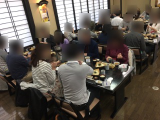 婚活ツアー水沢うどん昼食