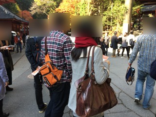 婚活ツアー二荒神社散策