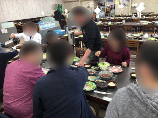 ビアンデでの昼食