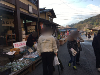 朝市・昼神温泉