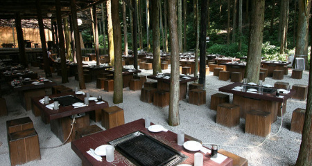 バーベキュー場