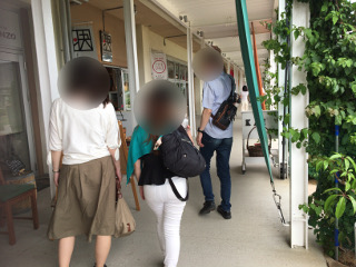 保田小学校にて