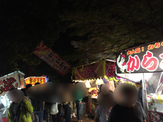 片貝祭り・屋台