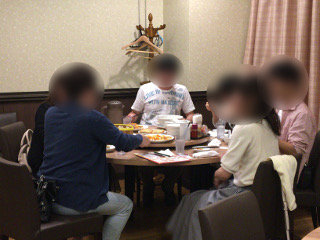 婚活バスツアー・昼食