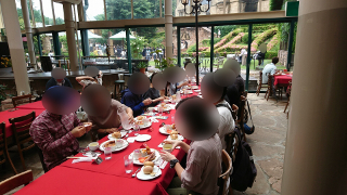 ロックハート城にて昼食