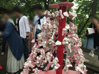 貴船神社の水みくじ