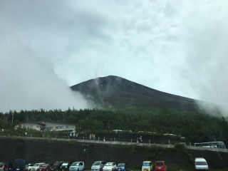 富士山五合目から