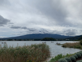 富士山と河口湖