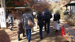 修善寺公園にて散策