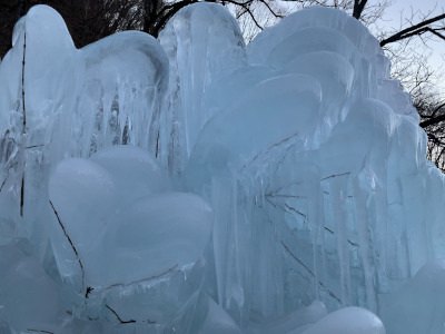 あしがくぼ氷柱