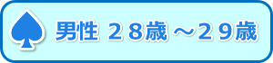 男性２８歳～２９歳