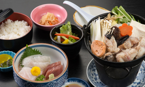 潮騒の湯・あんこう鍋